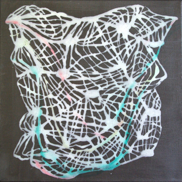 Encre et acrylique sur toile V3 40X40