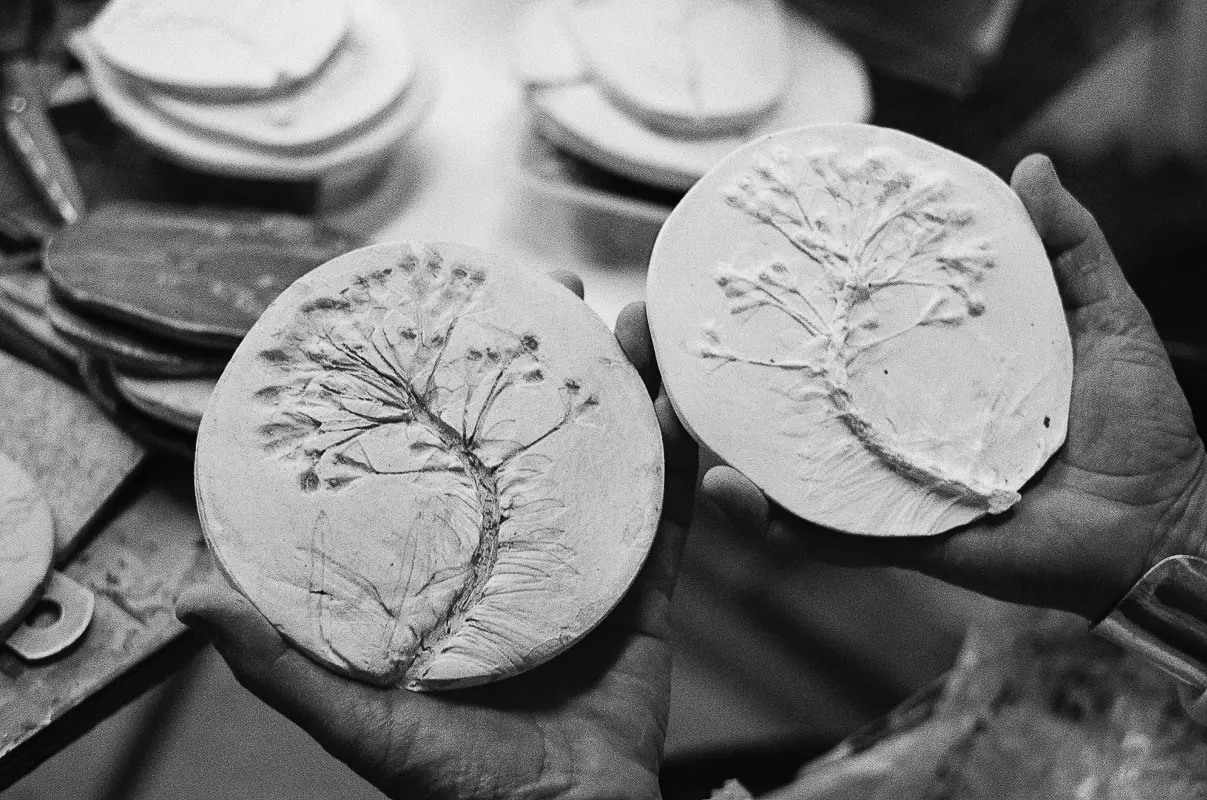 Anne Damesin :: Les resistantes:: le process de fabrication